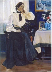 Porträt von Yekaterina Petrovna Nesterova